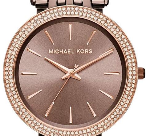 Michael Kors Darci 3 Hand Watch with Glitz Accents, 39MM .